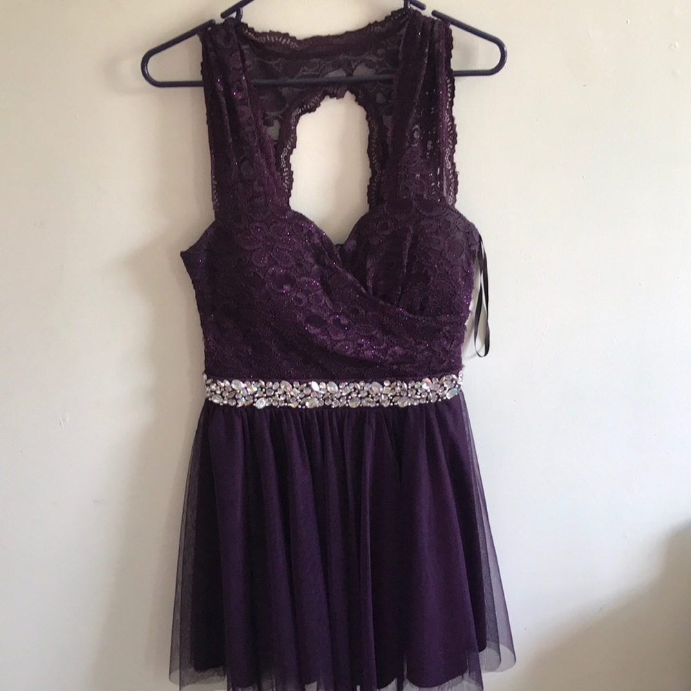 Purple homecoming/ formal dress worn once